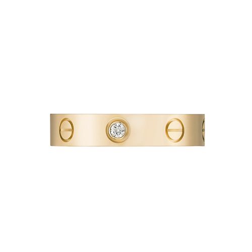 Nhẫn Nữ Cartier Love 1 Diamond B4056100 Màu Vàng Gold (Chế Tác)