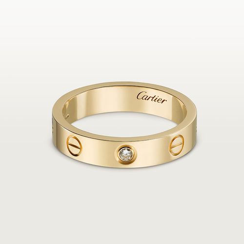 Nhẫn Nữ Cartier Love 1 Diamond B4056100 Màu Vàng Gold (Chế Tác)-5