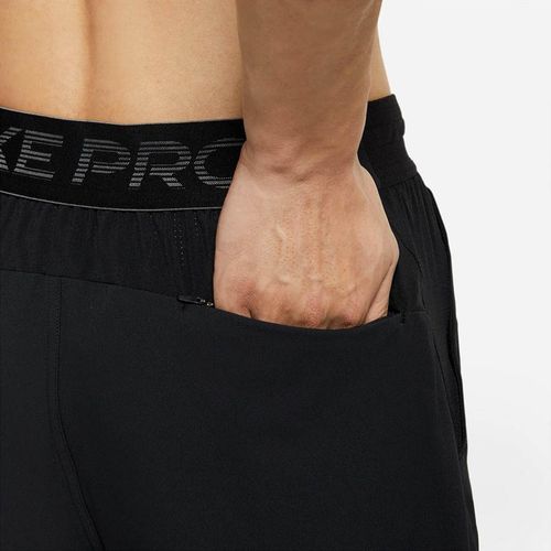 Quần Short Nam Nike Men's Pro Shorts Black Full Zip CZ1512-010 Màu Đen Size L-4