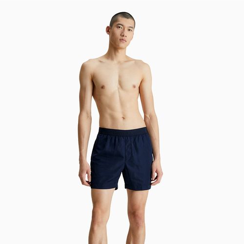 Quần Short Nam Calvin Klein CK Core Tonal Swim 69990862-410 Màu Xanh Navy-1