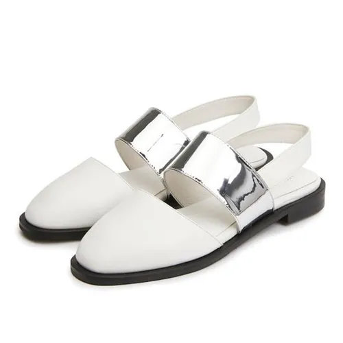 Sandal Nữ Pazzion 888-23 - WHITE - Màu Trắng Size 34 - Giày - Vua Hàng Hiệu
