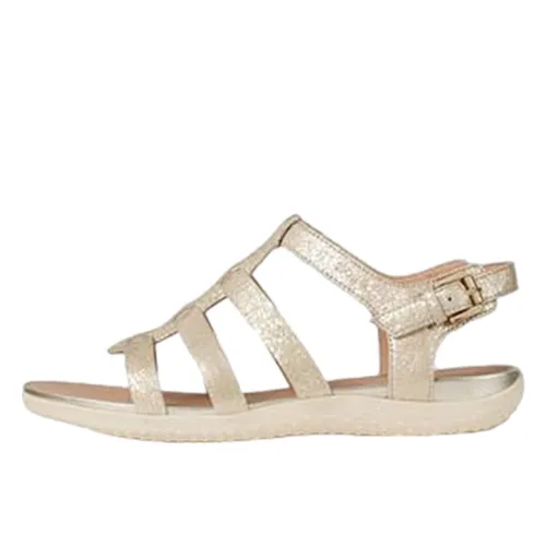 Sandals Nữ Geox Sand Vega A D72R6A Màu Vàng Kim Size 39