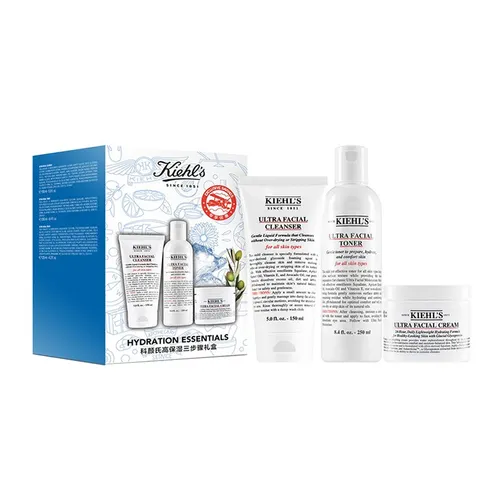 Mỹ phẩm - Set Dưỡng Da Kiehl's Hydration Essentials 3 Món - Vua Hàng Hiệu