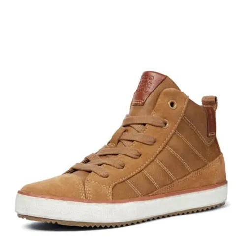 Sneakers Bé Trai Geox J ALONISSO B.B Màu Be Đậm Size 35