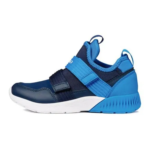 Sneakers Bé Trai Geox J SVETH B. C GBK SUEDE+LYCRA Màu Xanh Navy Size 32