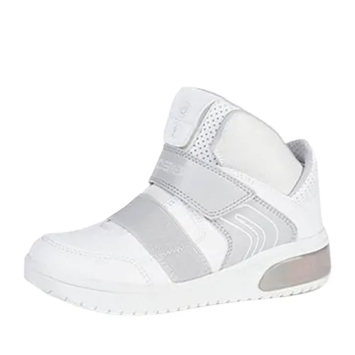 Sneakers Bé Trai Geox J XLED B. A GEOBUCK+TEXT Màu Trắng Size 36