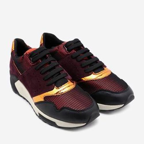 Sneakers Geox D PHYTEAM A Màu Đỏ Phối Đen Size 35-4