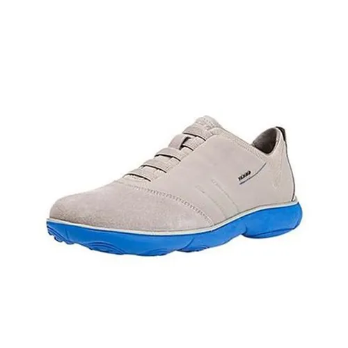 Sneakers Nam Geox D NEBULA A Xám Nhạt Phối Xanh Dương Size 44