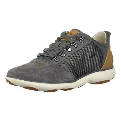 Sneakers Nam Geox U NEBULA A TEXTILE+SUEDE Màu Xám Size 40