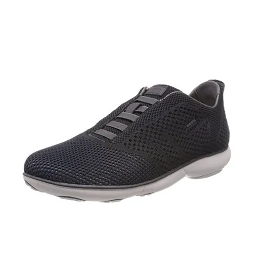 Sneakers Nam Geox U NEBULA B KNITTED TEXT. Màu Xanh Đen - Size 43