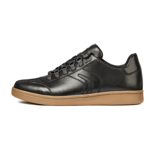 Sneakers Nam Geox U WARRENS B SMO.LEA Màu Đen Size 42