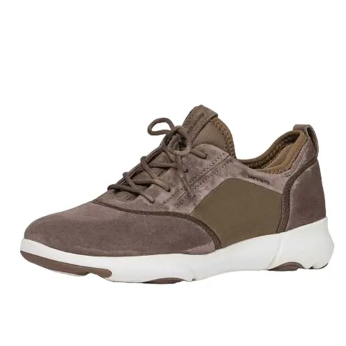 Sneakers Nữ Geox D NEBULA S A Màu Nâu Nhạt Size 39