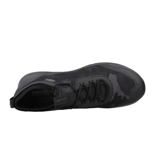 Sneakers Nữ Geox D NEBULA X B PRINT.MESH Màu Đen Phối Xám Size 39-2
