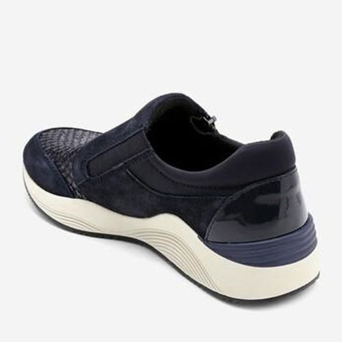 Sneakers Nữ Geox D OMAYA A GOAT SUE+GLIT.TEXT Màu Xanh Navy Size 35-3