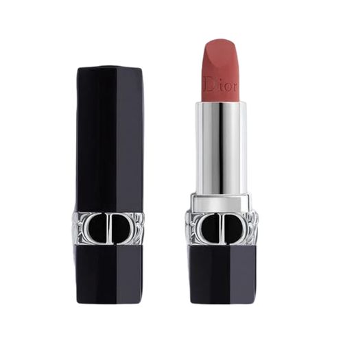 Son Dior 720 Icône Rouge Dior Lip Balm Matte Finish Màu Hồng Đất