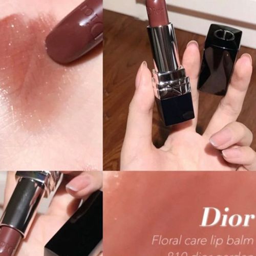 Son Dưỡng Dior 810 Dior Garden Rouge Dior Lip Balm Satin Finish Màu Nâu-2