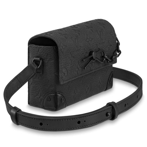 Túi Đeo Chéo Louis Vuitton LV Steamer Wearable Wallet M81746 Màu Đen-2