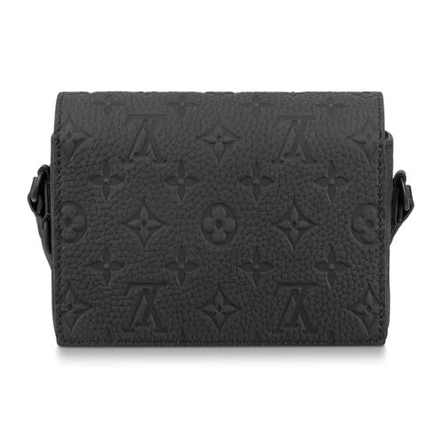 Túi Đeo Chéo Louis Vuitton LV Steamer Wearable Wallet M81746 Màu Đen-3