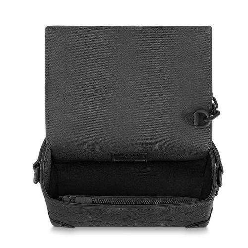 Túi Đeo Chéo Louis Vuitton LV Steamer Wearable Wallet M81746 Màu Đen-5