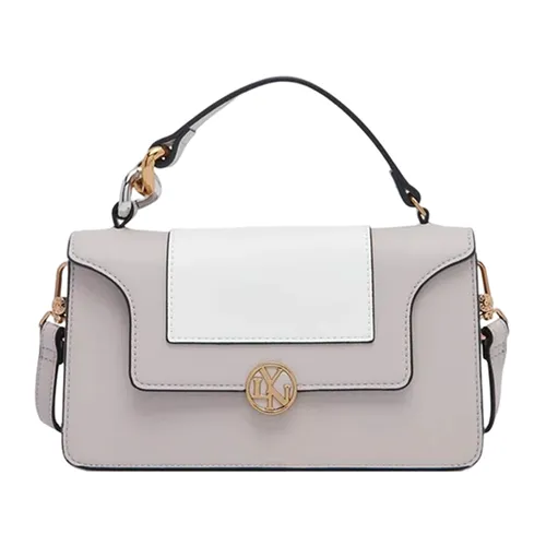 Túi Đeo Chéo Nữ Lyn Nelly Top Handle Handbags LL23CBF136 Màu Xám Trắng