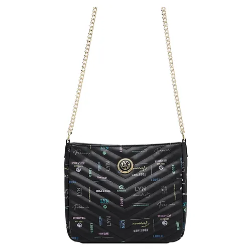 Túi Đeo Chéo Nữ Lyn Remi S Crossbody Bags LL23CBF142 Màu Đen