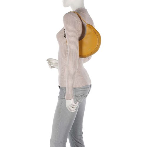 Túi Đeo Vai Nữ Furla Primavera S Shoulder Bag Fine Grain Leather Honey B-WB00475-AX0733-8Z000 Màu Vàng-2
