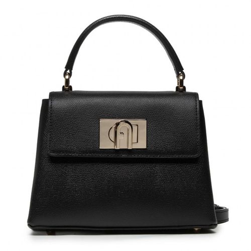 Túi Xách Tay Nữ Furla 1927 Mini Handbag Leather Black B-WB00109-ARE000-O6000 Màu Đen-1