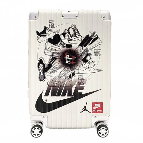 Vali Nike Jordan Sneaker Silhouette White Màu Trắng Size 22inch
