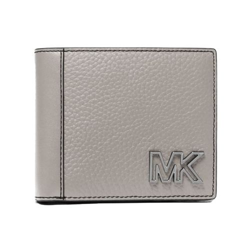 Ví Nam Michael Kors MK Cooper Leather Billfold Wallet 36S3LCOF3L Màu Xám