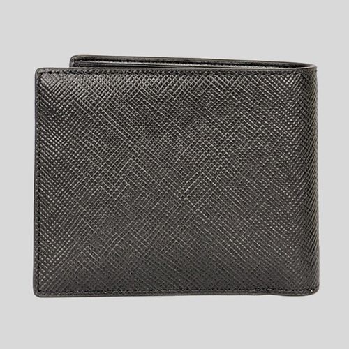 Ví Nam Michael Kors MK Harrison Leather Billfold Wallet With Passcase 36U9LHRF6L Màu Đen-5