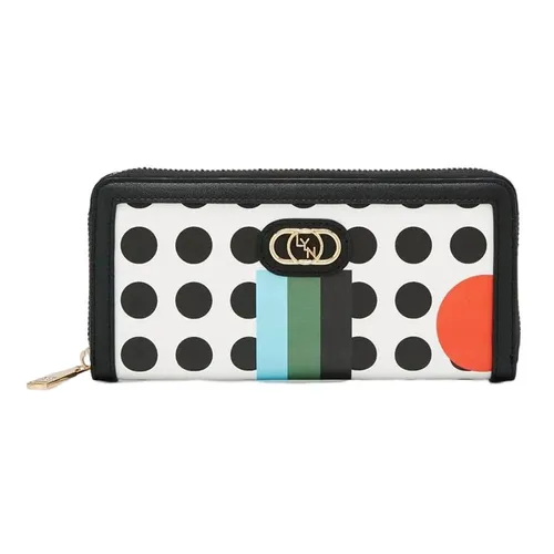 Ví Nữ Lyn Circus Zip Round Wallets LL23CWF007 Màu Đen