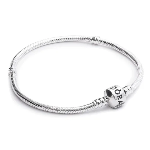 Vòng Đeo Tay Pandora Moments Snake Chain Bracelet Màu Bạc Size 18
