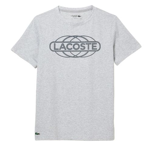 Áo Phông Nam Lacoste Sport Organic Jersey Tshirt TH9281-00 Màu Xám-1