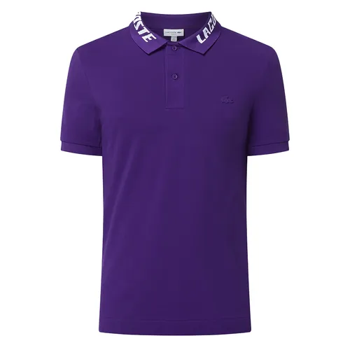 Áo Polo Nam Lacoste Slim Fit Poloshirt Mit Stretch-Anteil In Lila PH9642 Màu Tím Size 3