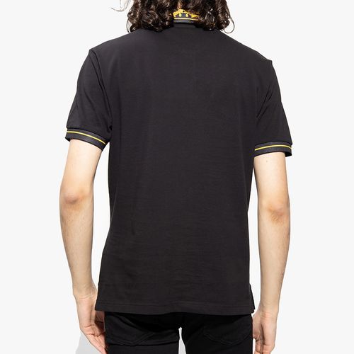 Áo Polo Nam Versace Jeans Couture Black Polo Shirt With Logo 75GAGT05 CJ01T 899 Màu Đen Size M-2