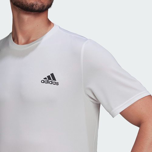 Áo Thun Nam Adidas Designed For Movement Tee Tshirt HF7215 Màu Trắng-5