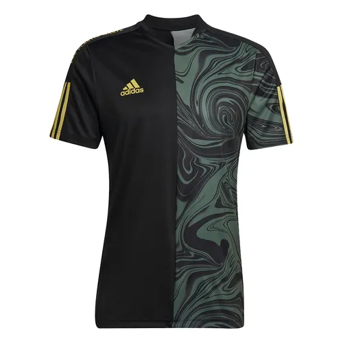 Thời trang Adidas Đen phối xanh - Áo Thun Nam Adidas Tiro Rfto Jersey Tshirt Màu Đen Xanh Size S - Vua Hàng Hiệu