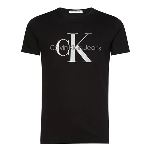 Calvin Klein Áo thun - Áo Thun Nam Calvin Klein CK Logo Tshirt Màu Đen - Vua Hàng Hiệu
