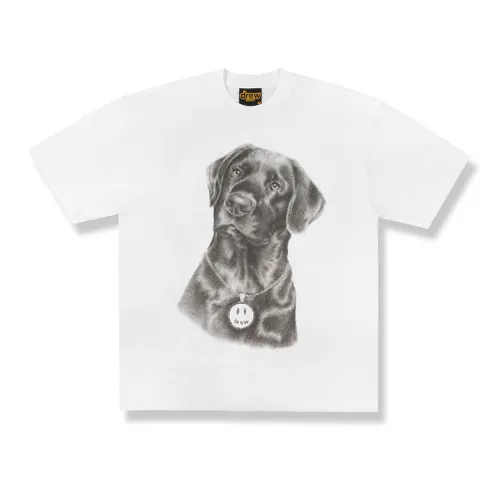 Drew House Áo thun - Áo Thun Unisex Drew House Lady SS T-Shirt White Màu Trắng - Vua Hàng Hiệu