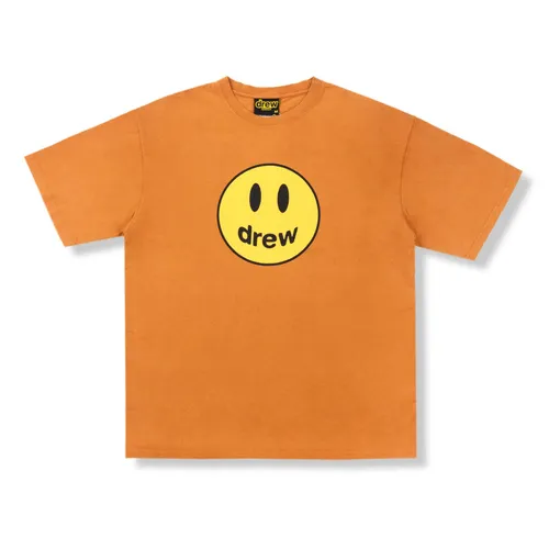 Drew House Áo thun - Áo Thun Unisex Drew House Mascot SS Burnt Orange T-Shirt Màu Cam - Vua Hàng Hiệu