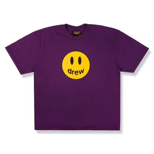 Drew House Áo thun - Áo Thun Unisex Drew House Mascot SS Purple T-Shirt Màu Tím Đậm - Vua Hàng Hiệu