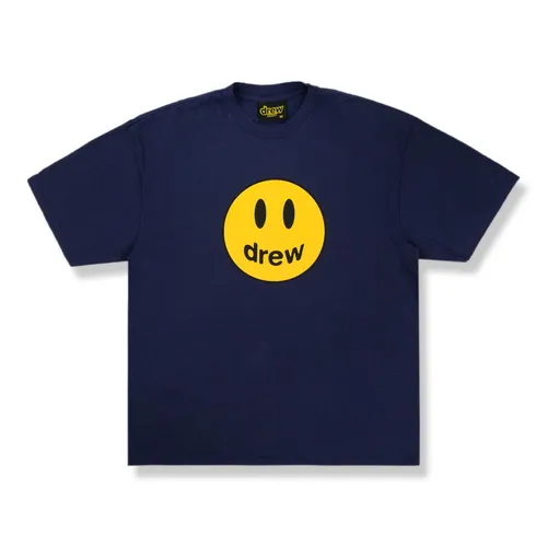 Drew House Áo thun - Áo Thun Unisex Drew House Mascot SS T-Shirt Navy Màu Xanh Navy - Vua Hàng Hiệu