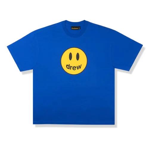 Drew House Áo thun - Áo Thun Unisex Drew House Mascot Tee Royal Blue Màu Xanh - Vua Hàng Hiệu