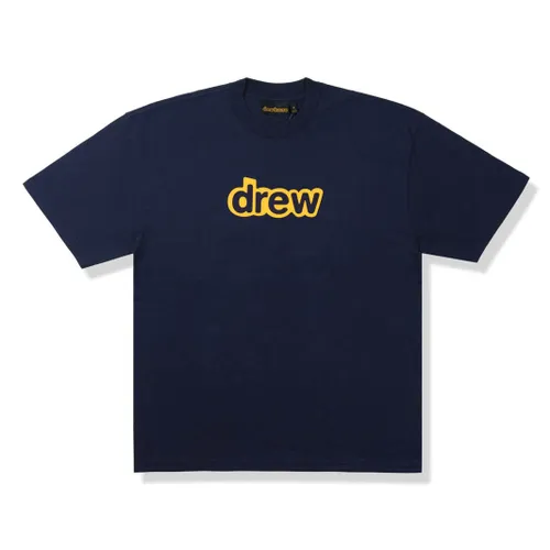Drew House Áo thun - Áo Thun Unisex Drew House Secret Navy T-Shirt Màu Xanh Navy - Vua Hàng Hiệu