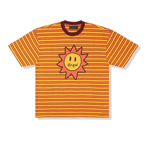 Drew House Áo thun - Áo Thun Unisex Drew House Sonny SS Stripe T-Shirt Phối Màu - Vua Hàng Hiệu