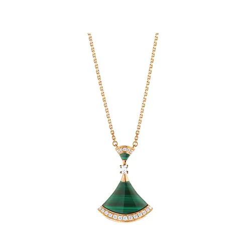 Dây Chuyền Nữ Jewery Luxury Divas’ Dream Necklace Gold Green 358127 Màu Xanh/Vàng Vàng - Trang sức - Vua Hàng Hiệu