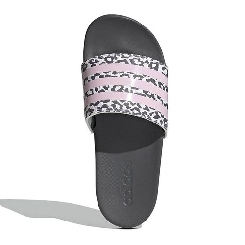 Dép Adidas Adilette Comfort Slide 'Clear Pink Leopard' H01038 Màu Đen Phối Hồng Size 42-4