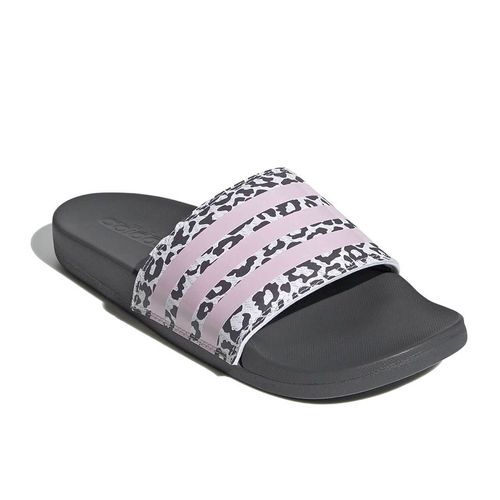 Dép Adidas Adilette Comfort Slide 'Clear Pink Leopard' H01038 Màu Đen Phối Hồng Size 42-5