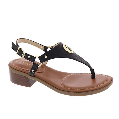 Dép Sandals Nữ Tommy Hilfiger Women's Ellyz Sandal Màu Đen Size 39.5-2
