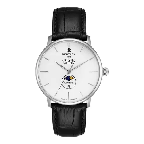 Đồng hồ Bentley - Đồng Hồ Nam Bentley BL2222-10MWWB Màu Đen Trắng - Vua Hàng Hiệu